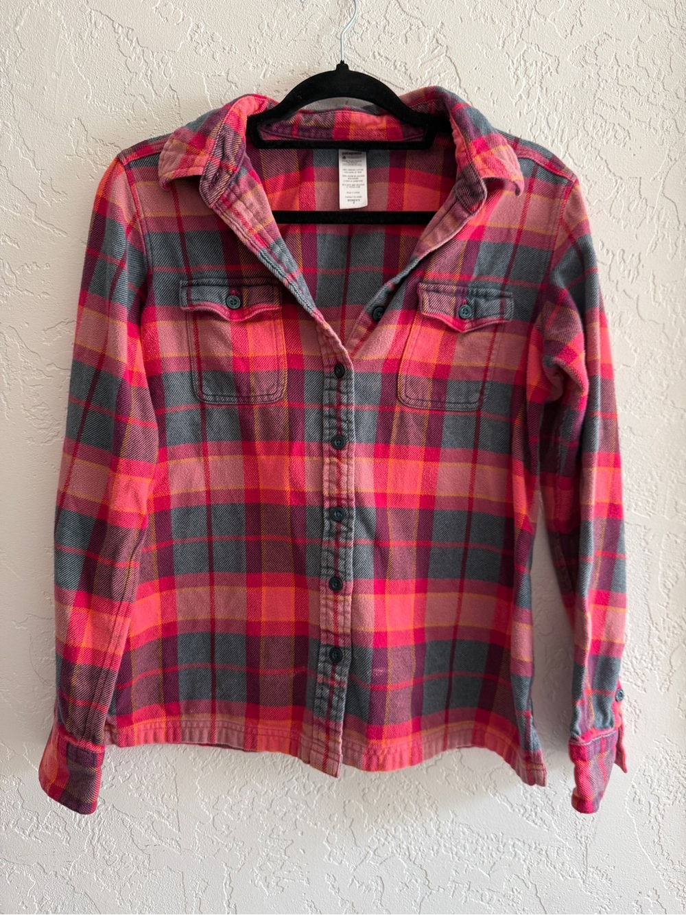 Patagonia Long-Sleeved Fjord Flannel Shirt